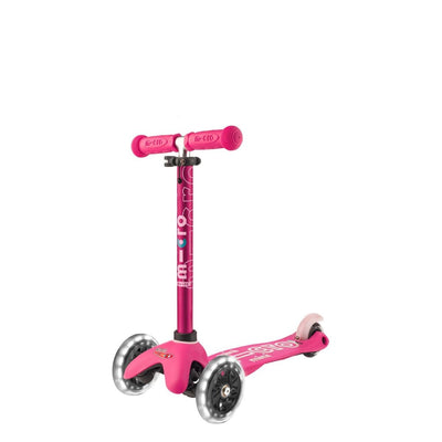 Mini Micro LED Deluxe Scooter (Pink)