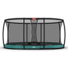 BERG Grand Champion 15.5 x 10ft InGround Trampoline + Safety Net Deluxe