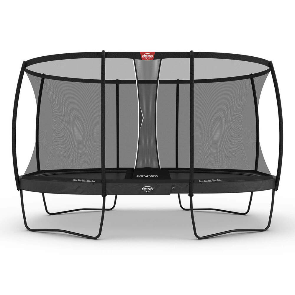 BERG GRAND ELITE 17 x 11ft TRAMPOLINE + SAFETY NET DLX XL