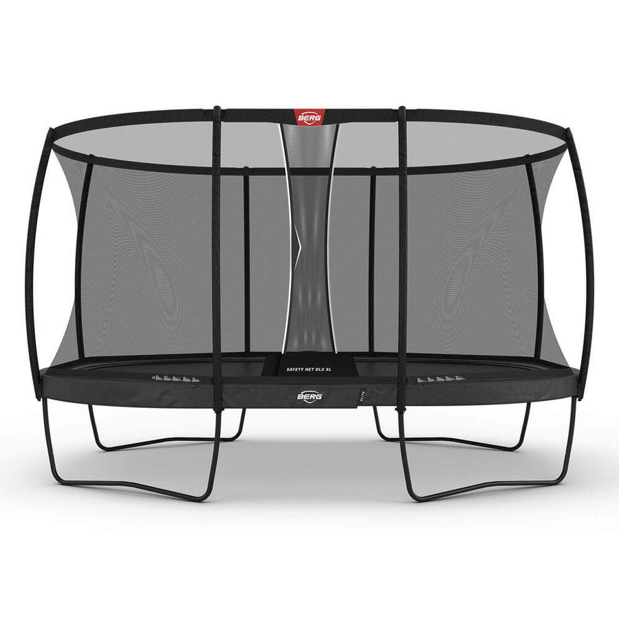 BERG GRAND ELITE 17 x 11ft TRAMPOLINE + SAFETY NET DLX XL