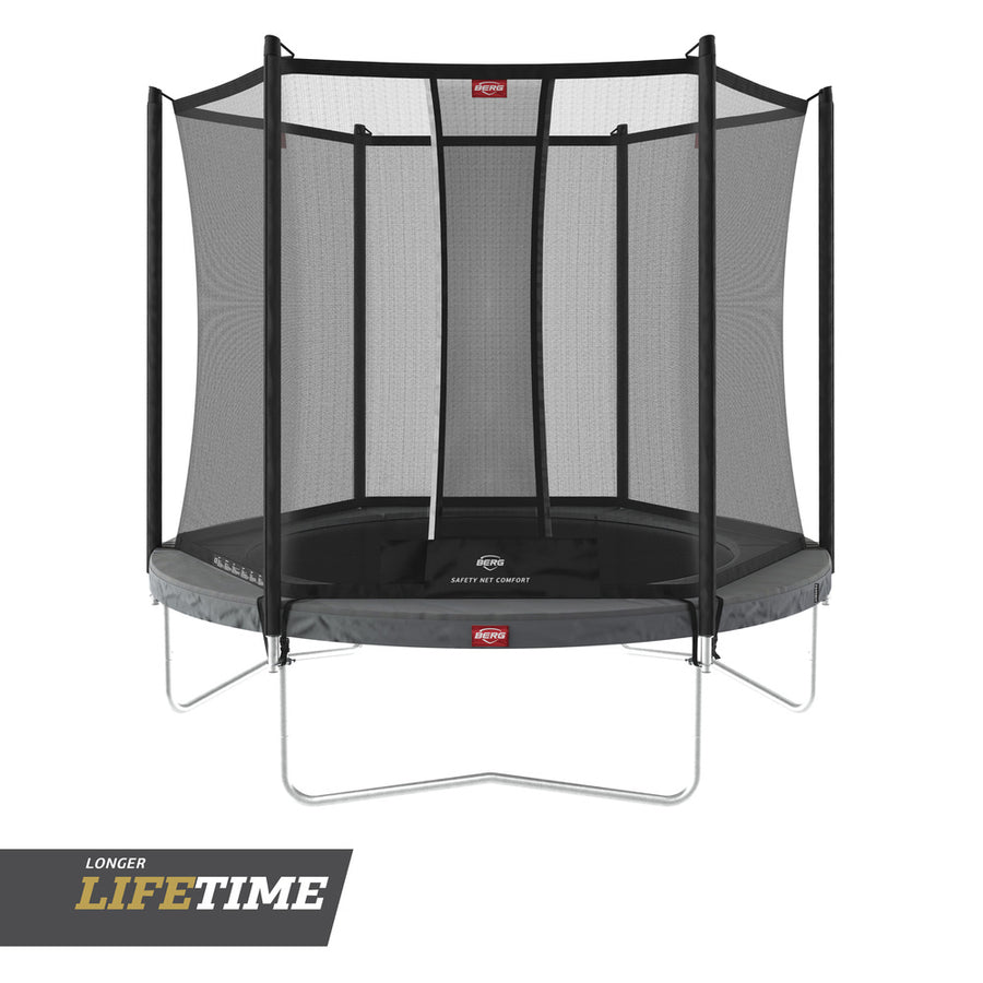 BERG Favorit 9ft Trampoline + Safety Net Comfort