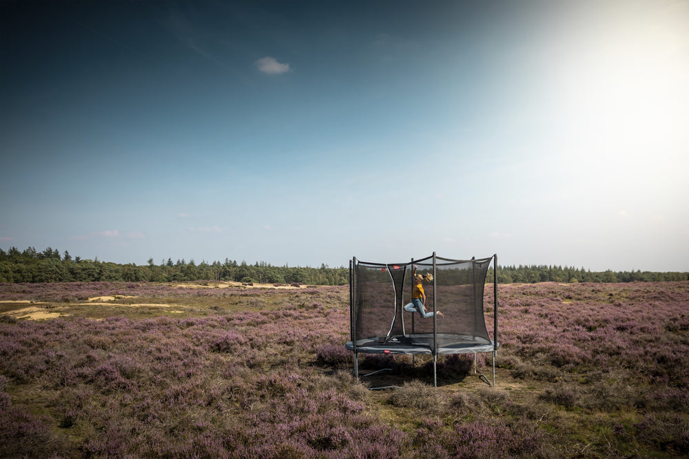 BERG Favorit 9ft Trampoline + Safety Net Comfort