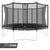 BERG Favorit 14ft Trampoline + Safety Net Comfort