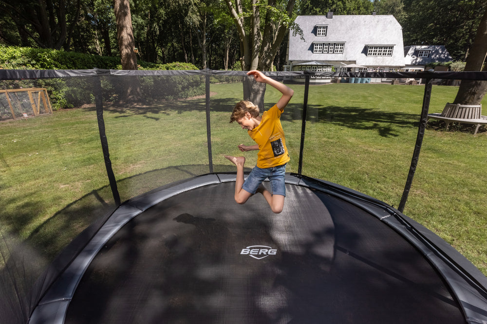 BERG Champion 14ft InGround Trampoline + Deluxe Net