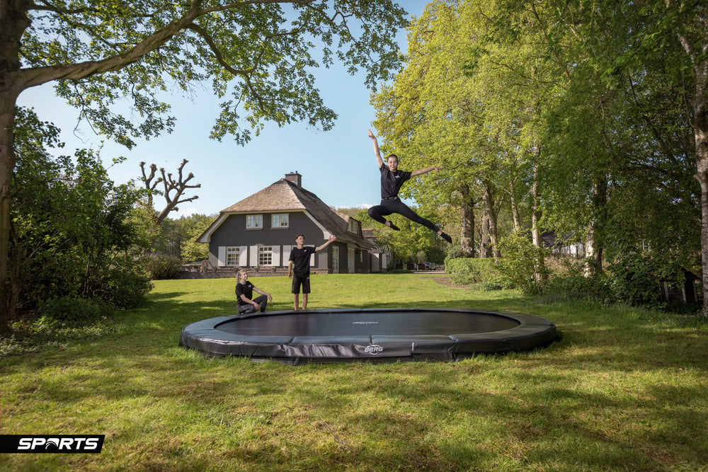 BERG Grand Champion 11.5 x 8ft InGround Trampoline