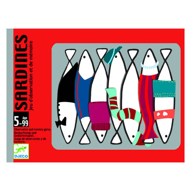Djeco Sardines Card Game