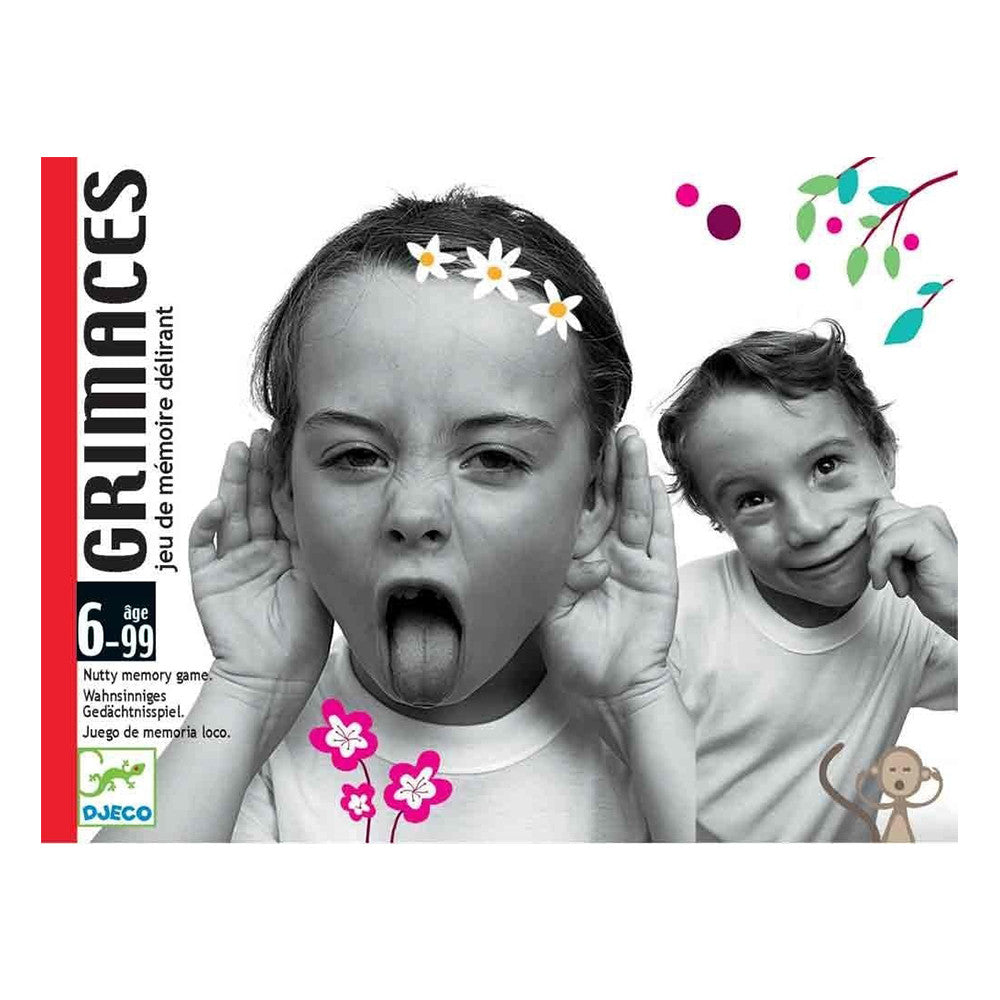 Djeco Grimaces Nutty Memory Game