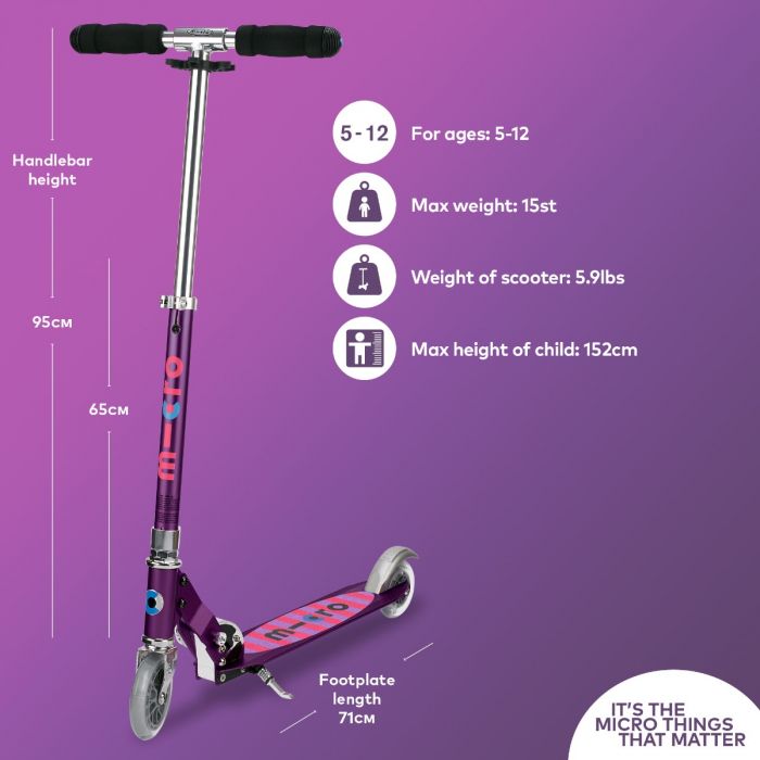 Micro Sprite Scooter (Purple)
