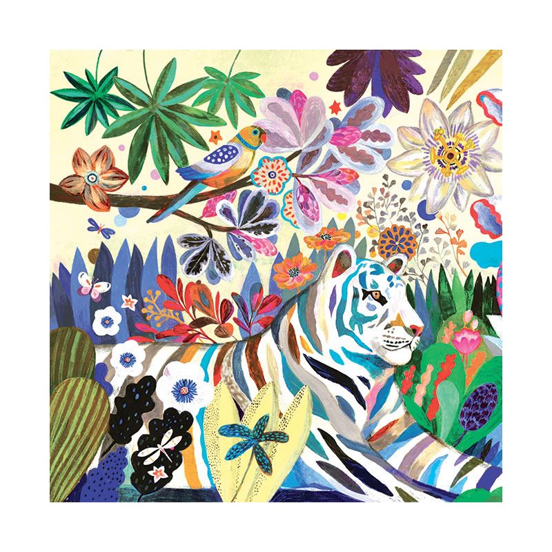 Djeco Gallery Rainbow Tigers Jigsaw Puzzle
