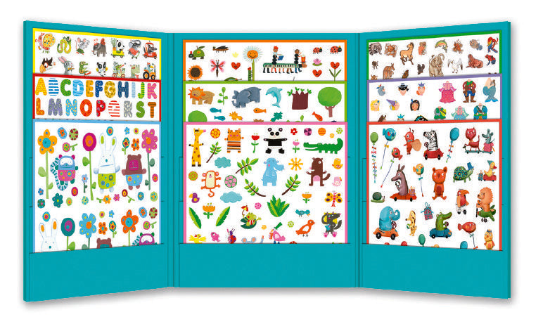Djeco 1000 Stickers For Tiny Tots (3-6yrs)