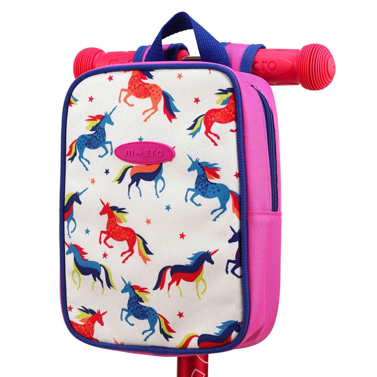Micro Eco Lunch Bag: Unicorns (ZIP)