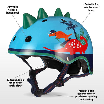 Micro Deluxe Helmet 3D Dino