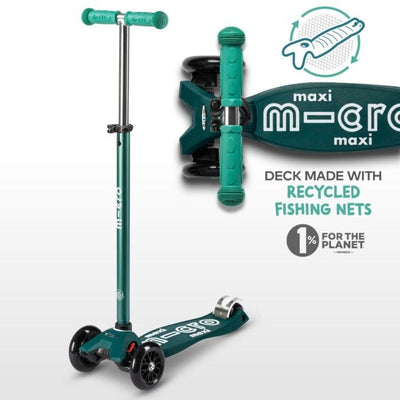 Maxi Micro Eco Deluxe Scooter (Green)