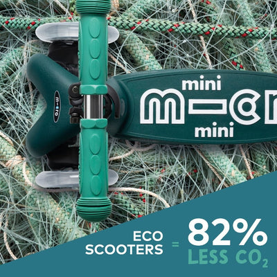 MINI MICRO ECO SCOOTER: GREEN