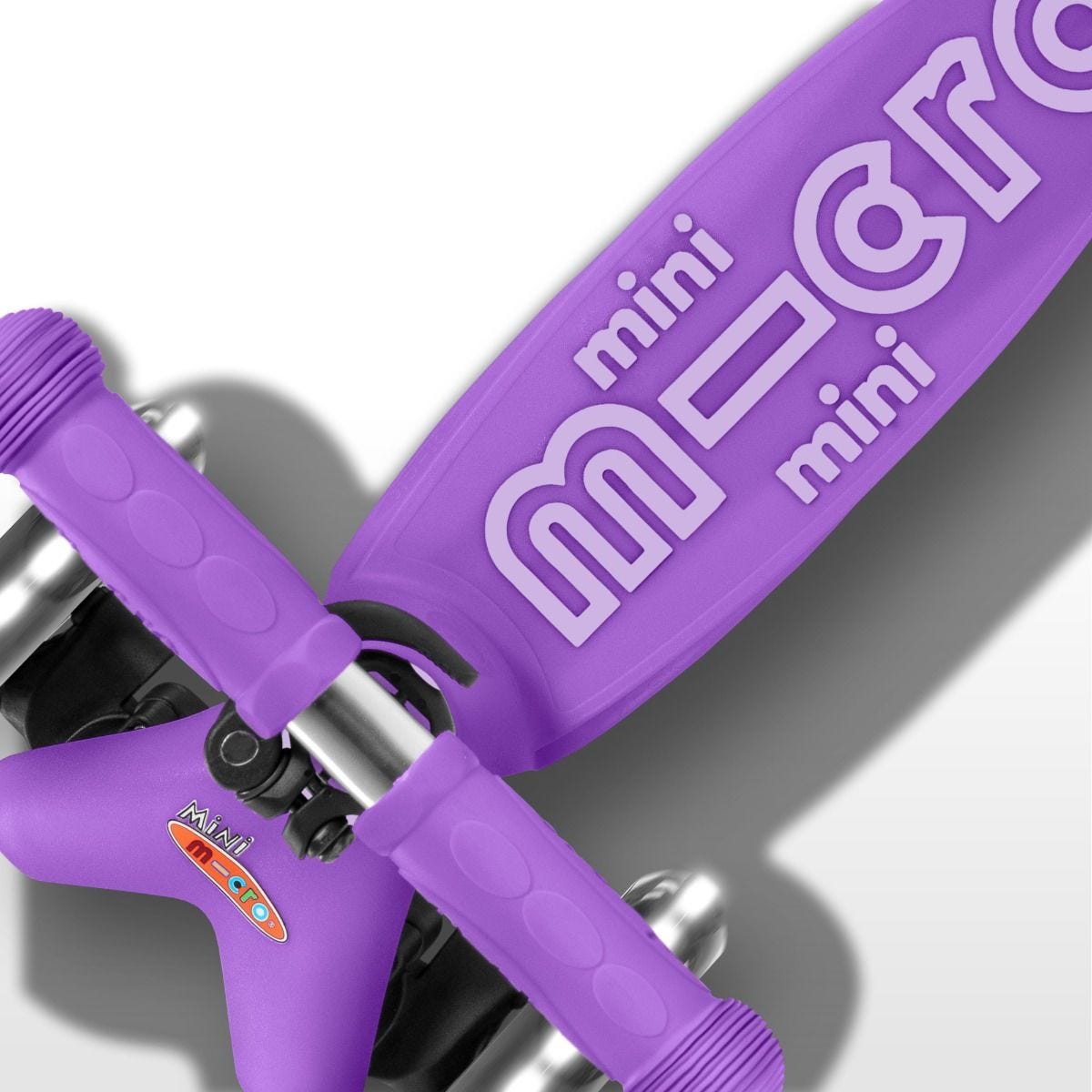 Mini Micro LED Deluxe Scooter Purple Nimble Fingers