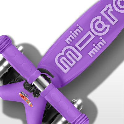 Mini Micro LED Deluxe Scooter (Purple)