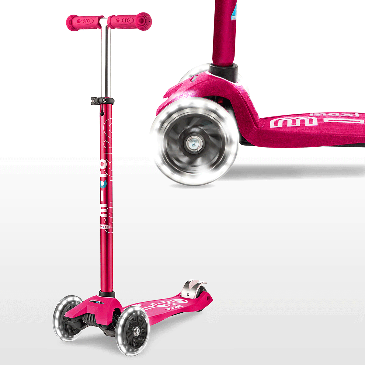 Micro outlet pink scooter