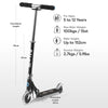 Micro Sprite LED Scooter (Black)