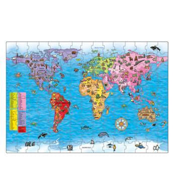 Orchard Toys World Map Puzzle and Poster