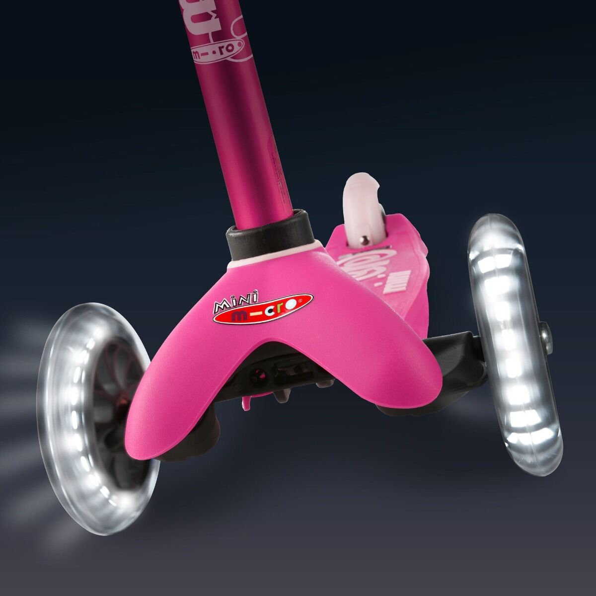 Mini Micro LED Deluxe Scooter (Pink)